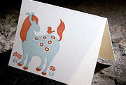 Horsey kid gift enclosure or place card