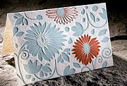 Delft letterpress eco-friendly greeting card