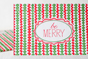 be-merry-letterpress folded-card