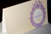 Ormond Yard flat printed thank you cards
