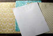 Country letterpress and flat printed lettersheets