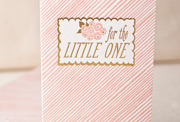little-one-pink-letterpress and foil-folded-card