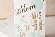 mom-for-all-you-do-letterpress and foil-folded-card