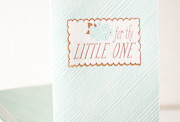 for-the-little-one-letterpress and foil-folded-card