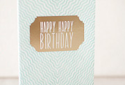 gazar-birthday-letterpress and foil-folded-card