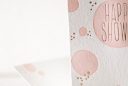happy-shower-letterpress and foil-folded-card
