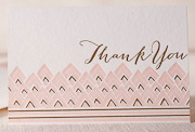 aztec-letterpress and foil-folded-card