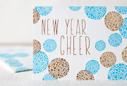 happy-new-year-letterpress and foil-folded-card