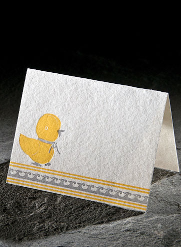 Ducky environmental gift tags or place cards (formerly 354F)