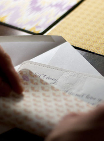 Town letterpress and flat printed lettersheets