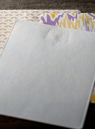 Town letterpress and flat printed lettersheets