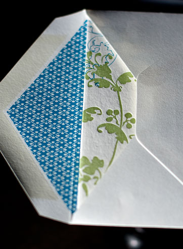 VIEW WIDE IMAGE Flourish letterpress printed anniversary cards