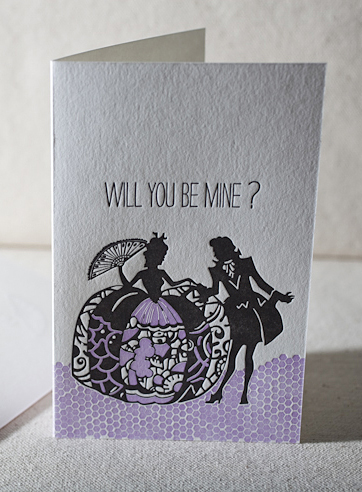 VIEW WIDE IMAGE will-you-be-mine-letterpress-folded-card