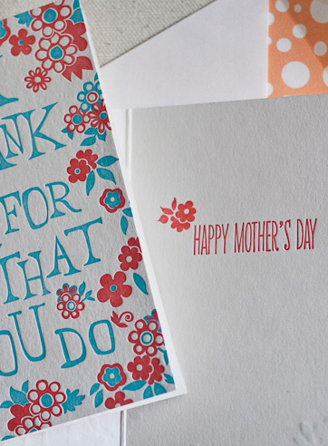 VIEW WIDE IMAGE mothers-day-flower-burst-letterpress-folded-card