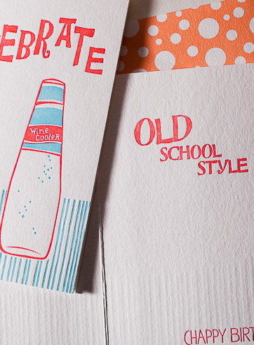 VIEW WIDE IMAGE old-school-letterpress-folded-card