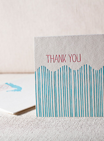 VIEW WIDE IMAGE ocean-of-thanks-letterpress-folded-card