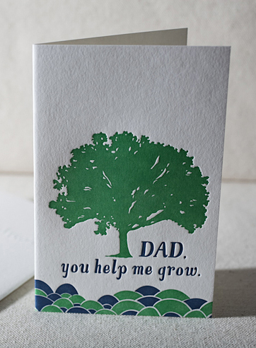 dad-grow-letterpress-folded-card