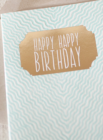 gazar-birthday-letterpress and foil-folded-card