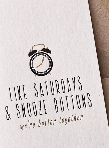 VIEW WIDE IMAGE like-saturdays-letterpress and foil-folded-card