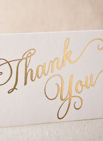 thank-you-script-foil-folded-card
