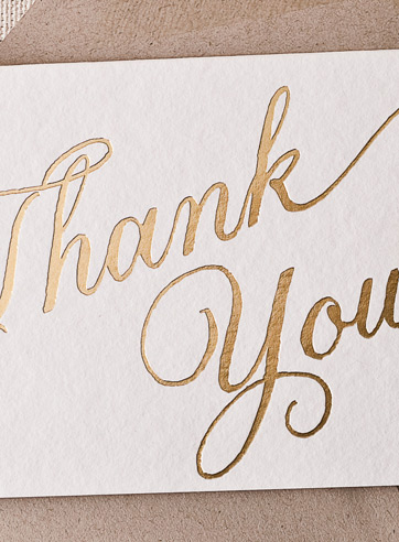 thank-you-script-foil-folded-card