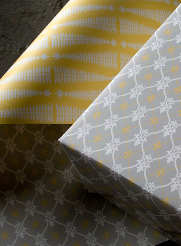 Market green gift wrap 