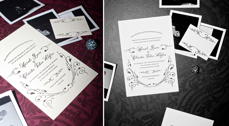letterpress invitations