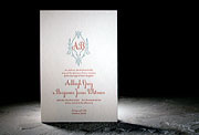 the aberdeen wedding invitation is part of Smock's letterpress & foil collection. free shipping, fre