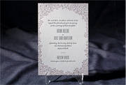 the aneto wedding invitation is part of Smock's letterpress & foil collection. free shipping, free c