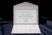 the burstell wedding invitation is part of Smock's letterpress & foil collection. free shipping, fre