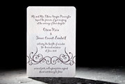 the cindrel wedding invitation is part of Smock's letterpress & foil collection. free shipping, free