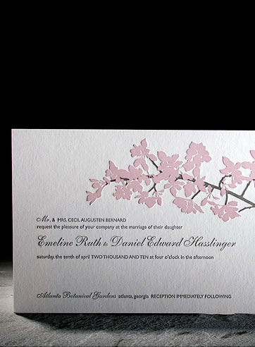 VIEW WIDE IMAGE the kurai wedding invitation is part of Smock's letterpress & foil collection. free shipping, free c