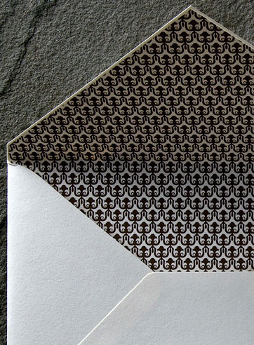 the lashar wedding invitation is part of Smock's letterpress & foil collection. free shipping, free