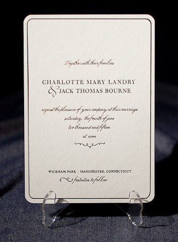 VIEW WIDE IMAGE the sabion wedding invitation is part of Smock's letterpress & foil collection. free shipping, free