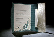 the engadine wedding invitation is part of Smock's letterpress & foil collection. free shipping, fre