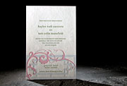 the helani wedding invitation is part of Smock's letterpress & foil collection. free shipping, free