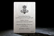 the nevis wedding invitation is part of Smock's letterpress & foil collection. free shipping, free c