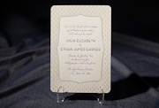 the palmes-custom wedding invitation is part of Smock's letterpress & foil collection. free shipping