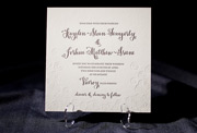the piedmont wedding invitation is part of Smock's letterpress & foil collection. free shipping, fre